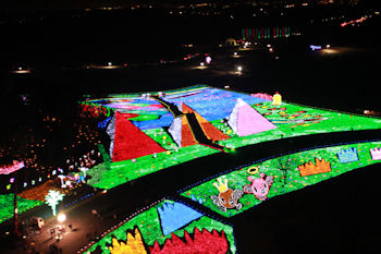 東京ドイツ村 イルミネーション