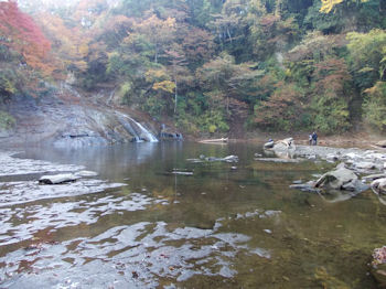 養老渓谷,粟又の滝,あわまたのたき,紅葉