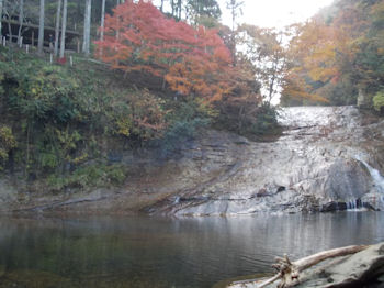 養老渓谷,粟又の滝,あわまたのたき,紅葉